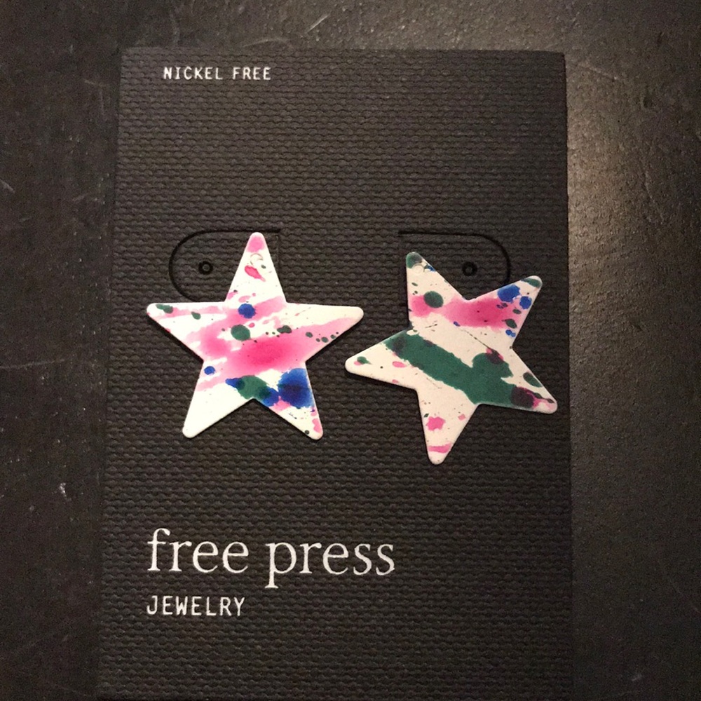 Star earrings